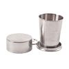 Stainless Steel Cups Outdoor Collapsible Folding Travel Camping Cup (112ml)