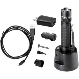 MAGLITE 671-Lumen LED MAGTAC Rechargeable Flashlight (Style: Crowned Bezel)