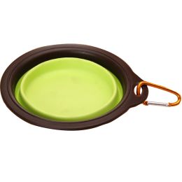 Portable Pets Bowls (Color: Green)