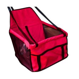 Pet Car Seat Cover (Style: Red)