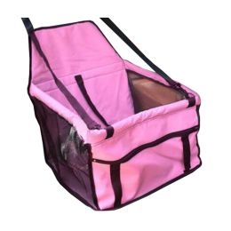 Pet Car Seat Cover (Style: Pink)