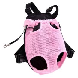 Outdoor Pet Carriers Backpack Travel Bag (Style: Pink)