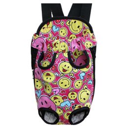 Outdoor Pet Carriers Backpack Travel Bag (Style: Smile)