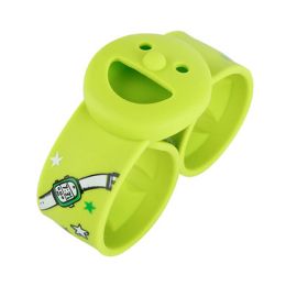 Lovey Smlie Perfect All Natural Mosquito Repellent Bracelets For Kids (Color: Green)