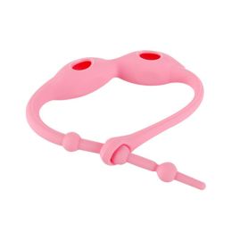 Lovey Smlie Legume All Natural Mosquito Repellent Bracelets For Kids (Color: Pink)