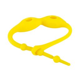 Lovey Smlie Legume All Natural Mosquito Repellent Bracelets For Kids (Color: Yellow)