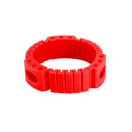 Lovey All Natural Mosquito Repellent Bracelets For Adults & Kids (Color: Red)